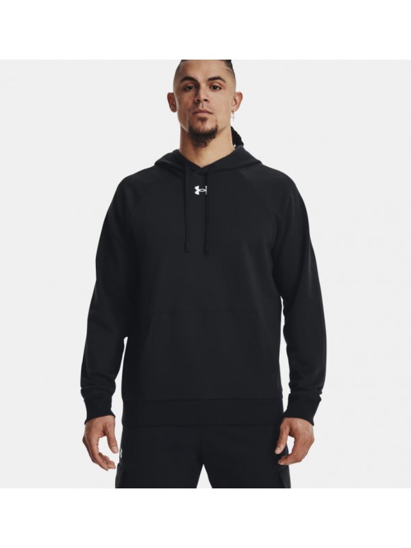Under Armour Ανδρικό Φούτερ με Κουκούλα 1379757 Black