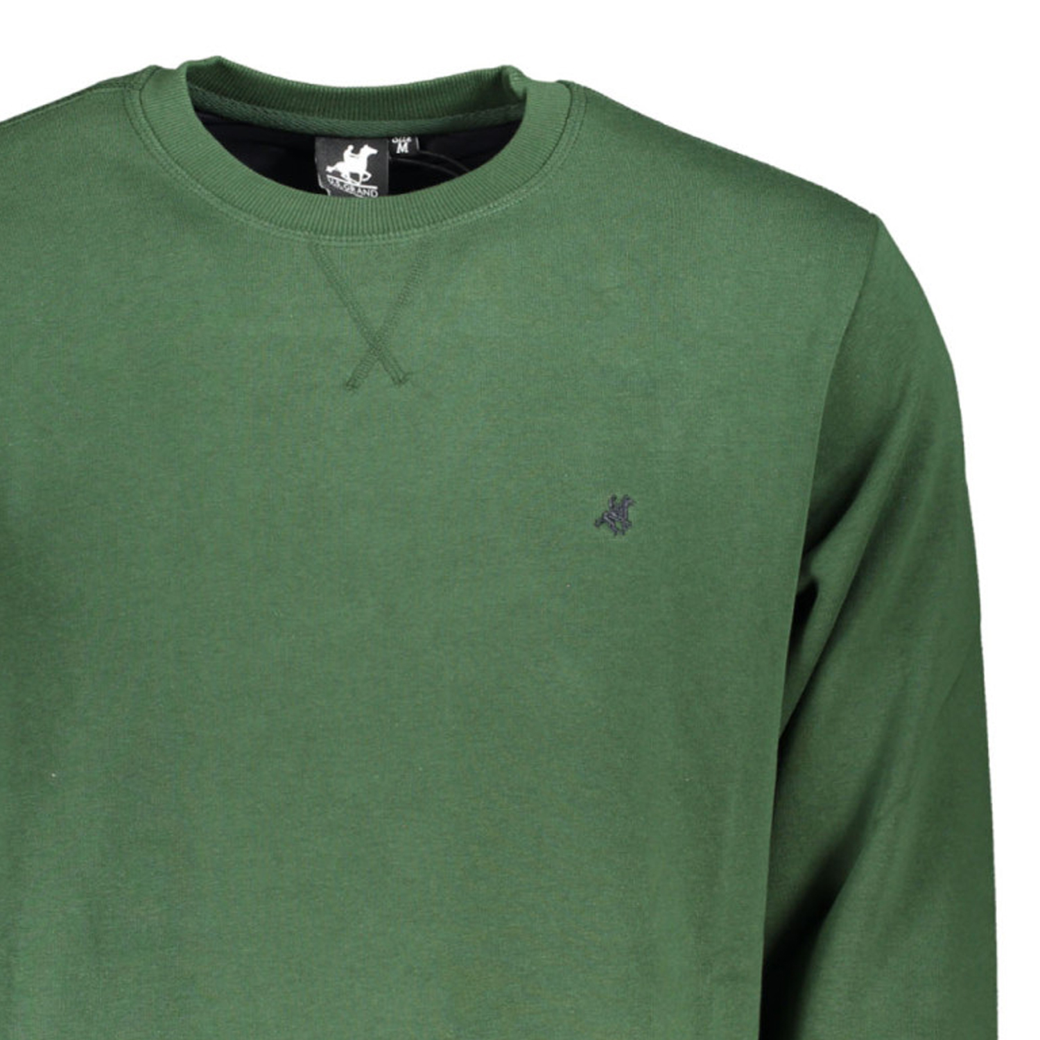 U.S. GRAND POLO USF175 Πράσινο Ανδρική Φούτερ Μπλούζα Με Στρογγυλή Λαιμόκοψη