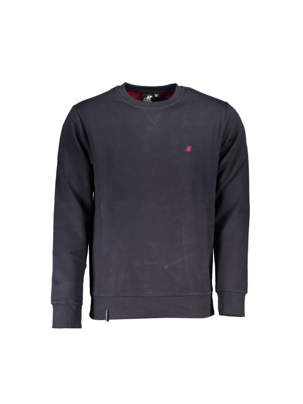 U.S. GRAND POLO USF175 Navy Ανδρική Φούτερ Μπλούζα Με Στρογγυλή Λαιμόκοψη