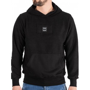 PACO & CO ΑΝΔΡΙΚΗ ΦΟΥΤΕΡ ΜΠΛΟΥΖΑ ΜΑΚΡΥΜΑΝΙΚΗ 2288862 BLACK