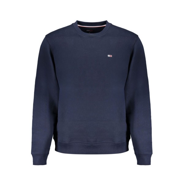 TOMMY HILFIGER Ανδρική Μακρυμάνικη Μπλούζα Φούτερ Κανονική Εφαρμογή DM0DM20496_BLC1G Navy
