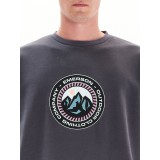 EMERSON 222.EM20.15 ΑΝΔΡΙΚΟ ΦΟΥΤΕΡ ΜΕ ΛΑΙΜΟΚΟΨΗ STONE GREY 4