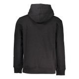 CALVIN KLEIN J30J323749_NERO_BEH Black Ανδρική Μακρυμάνικη Μπλούζα Φούτερ Με κουκούλα Κανονικ΄η Εφαρμογή 2