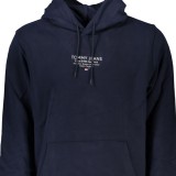 TOMMY HILFIGER Ανδρική Μακρυμάνικη Μπλούζα Φούτερ με κουκούλα Κανονική Εφαρμογή DM0DM18409_BLC1G Navy 2