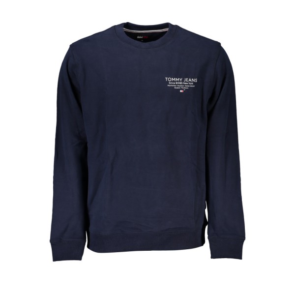 TOMMY HILFIGER Ανδρική Μακρυμάνικη Μπλούζα Φούτερ Κανονική Εφαρμογή  DM0DM18404_BLC1G Navy