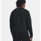 Under Armour Ανδρικό Φούτερ με Στρόγγυλη Λαιμόκοψη 1379755 Black 2