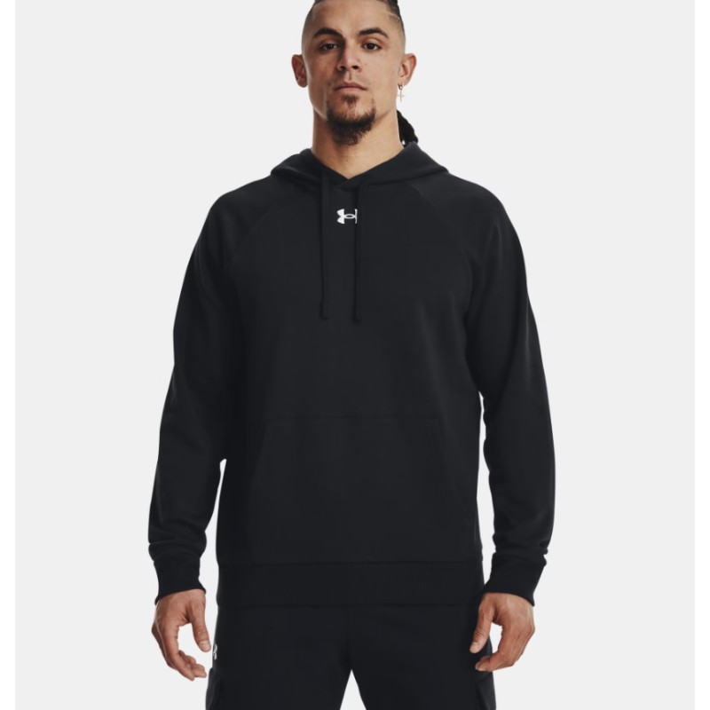 Under Armour Ανδρικό Φούτερ με Κουκούλα 1379757 Black Ανδρικά