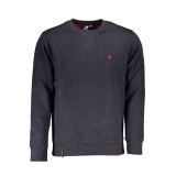U.S. GRAND POLO USF175 Navy Ανδρική Φούτερ Μπλούζα Με Στρογγυλή Λαιμόκοψη 1