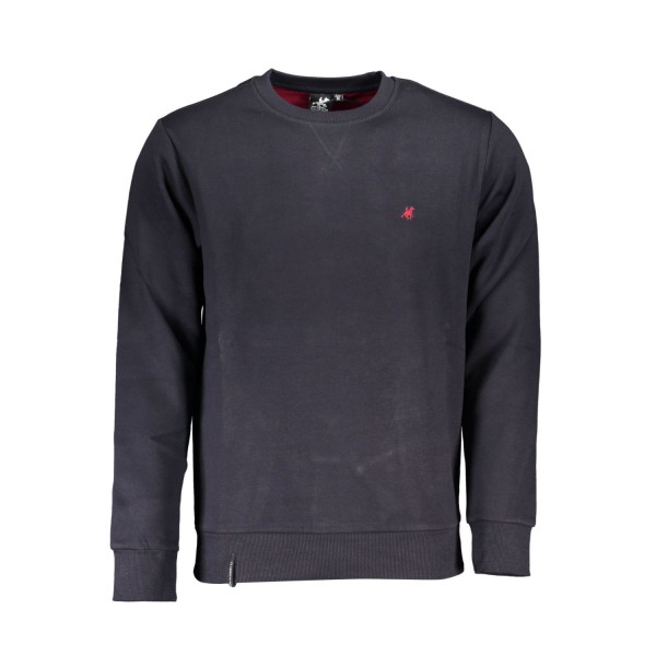 U.S. GRAND POLO USF175 Navy Ανδρική Φούτερ Μπλούζα Με Στρογγυλή Λαιμόκοψη