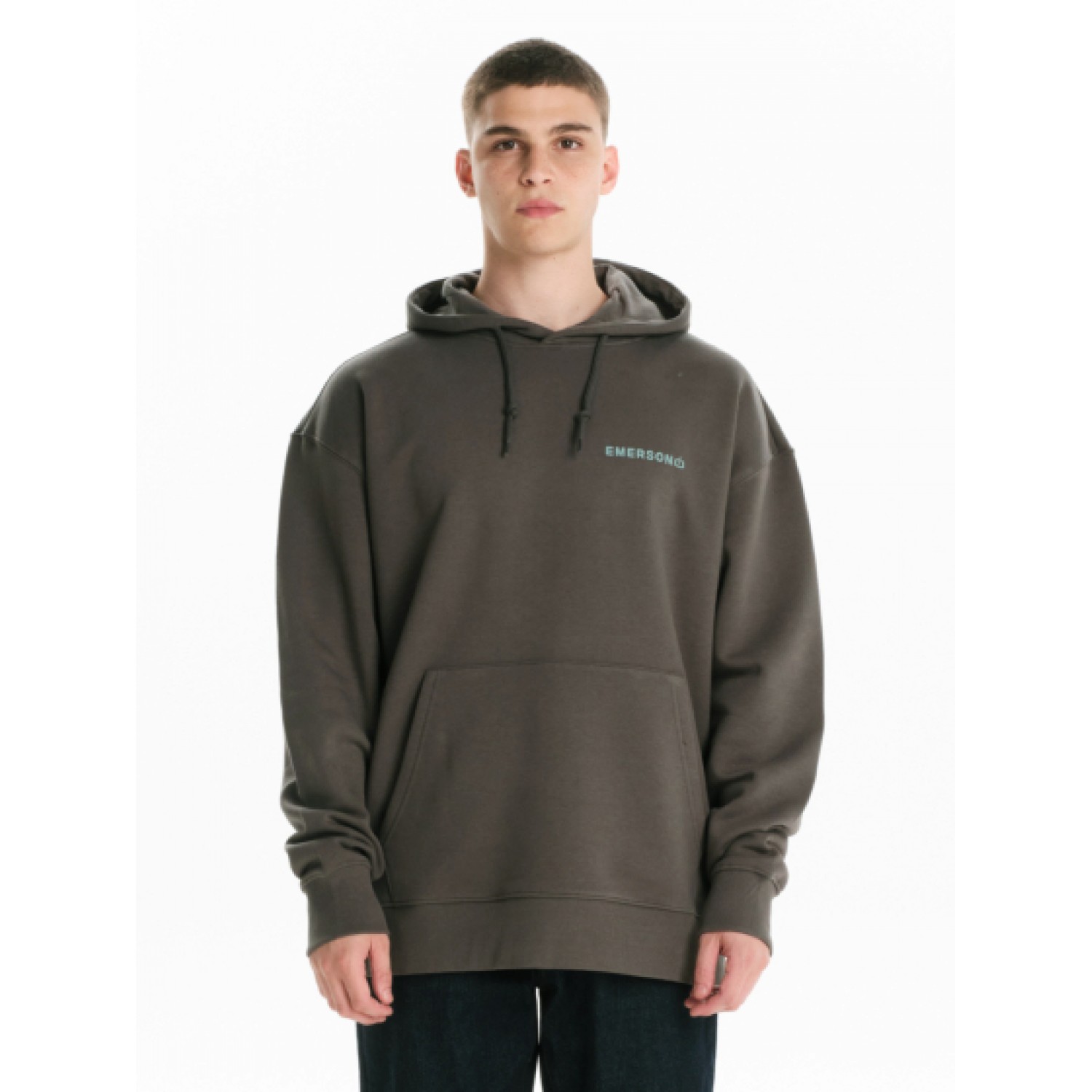 EMERSON ΑΝΔΡΙΚΟ OVERSIZED ΦΟΥΤΕΡ ΜΕ ΚΟΥΚΟΥΛΑ 242.EM20.50 PINE GREEN