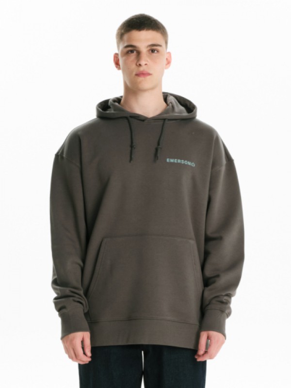EMERSON ΑΝΔΡΙΚΟ OVERSIZED ΦΟΥΤΕΡ ΜΕ ΚΟΥΚΟΥΛΑ 242.EM20.50 PINE GREEN