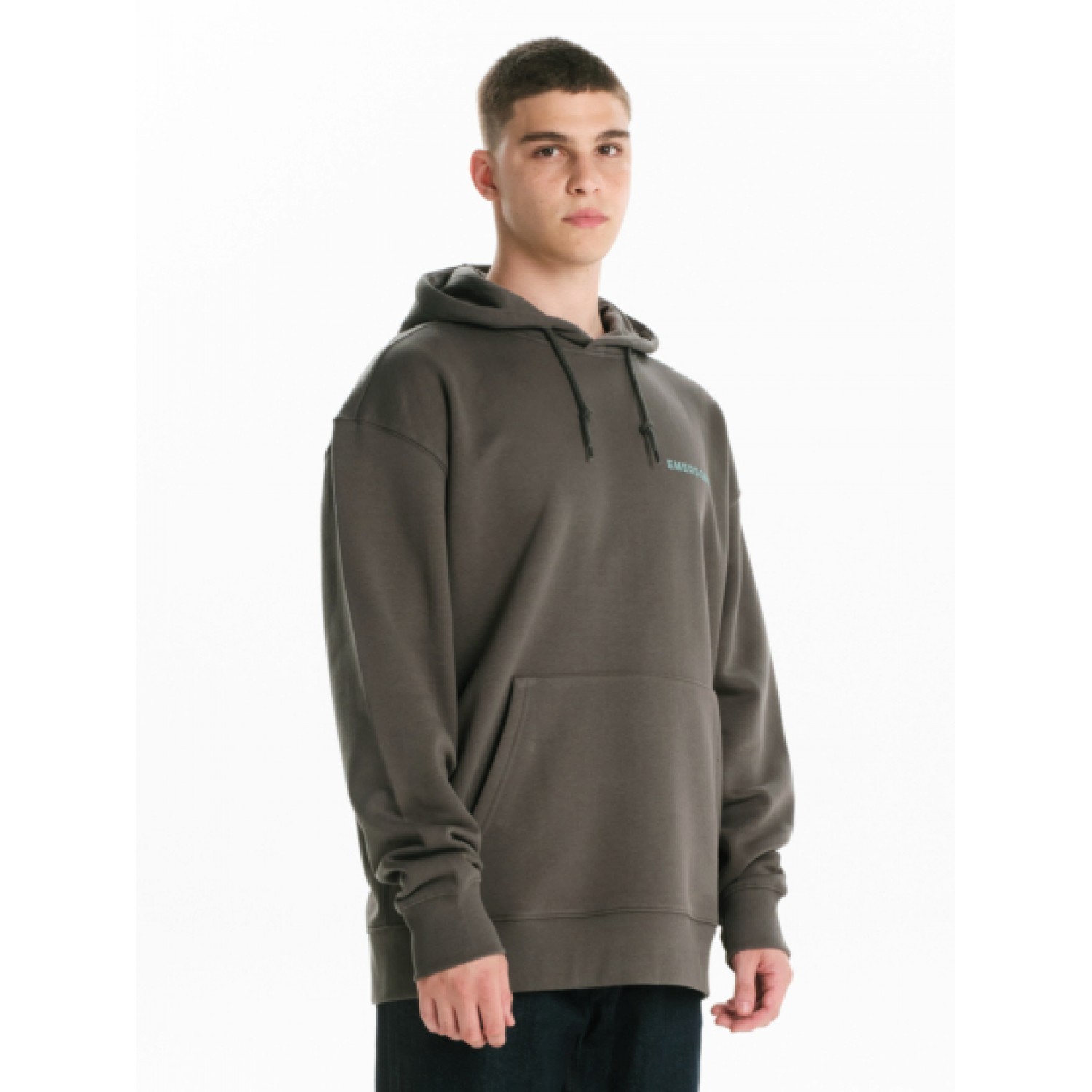 EMERSON ΑΝΔΡΙΚΟ OVERSIZED ΦΟΥΤΕΡ ΜΕ ΚΟΥΚΟΥΛΑ 242.EM20.50 PINE GREEN