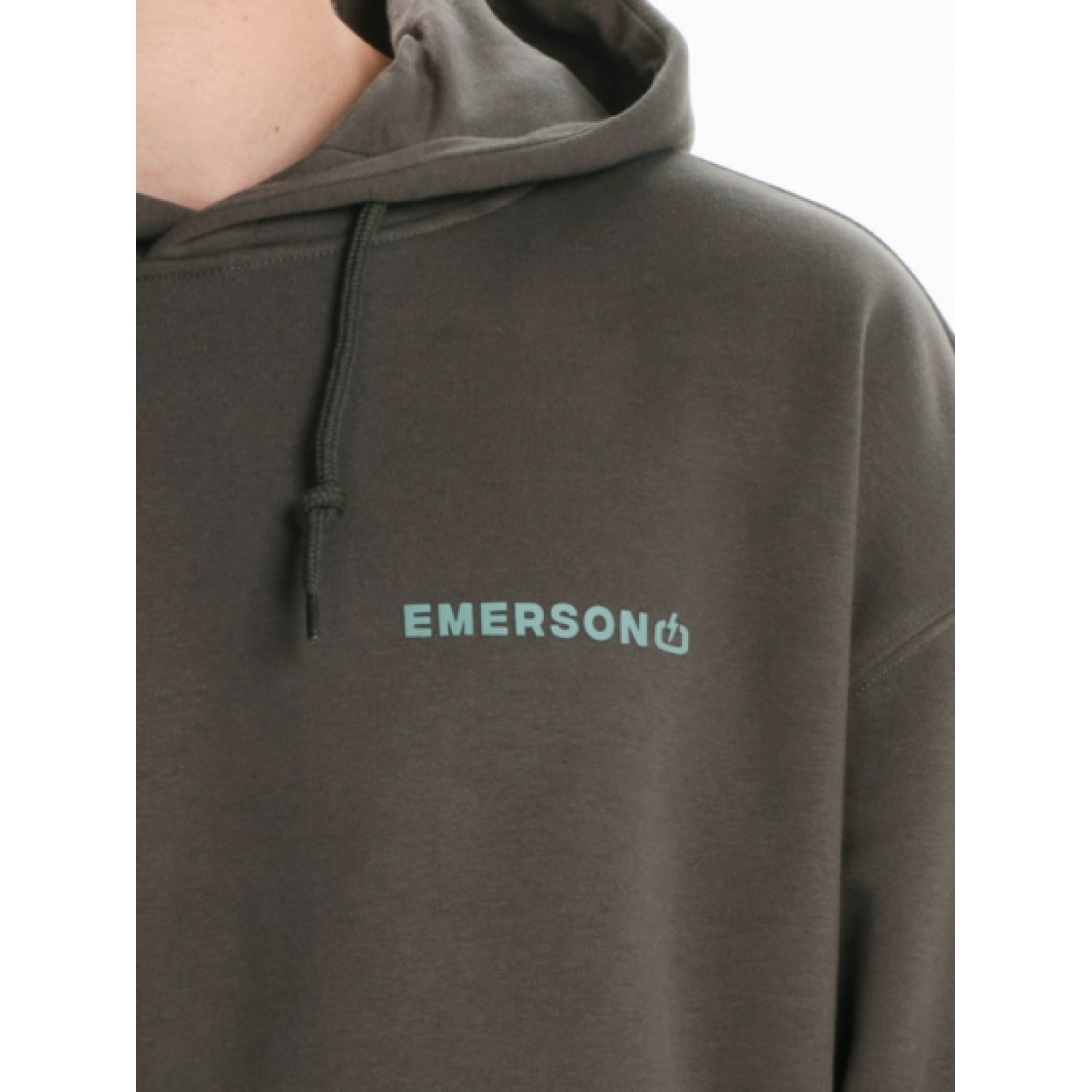 EMERSON ΑΝΔΡΙΚΟ OVERSIZED ΦΟΥΤΕΡ ΜΕ ΚΟΥΚΟΥΛΑ 242.EM20.50 PINE GREEN