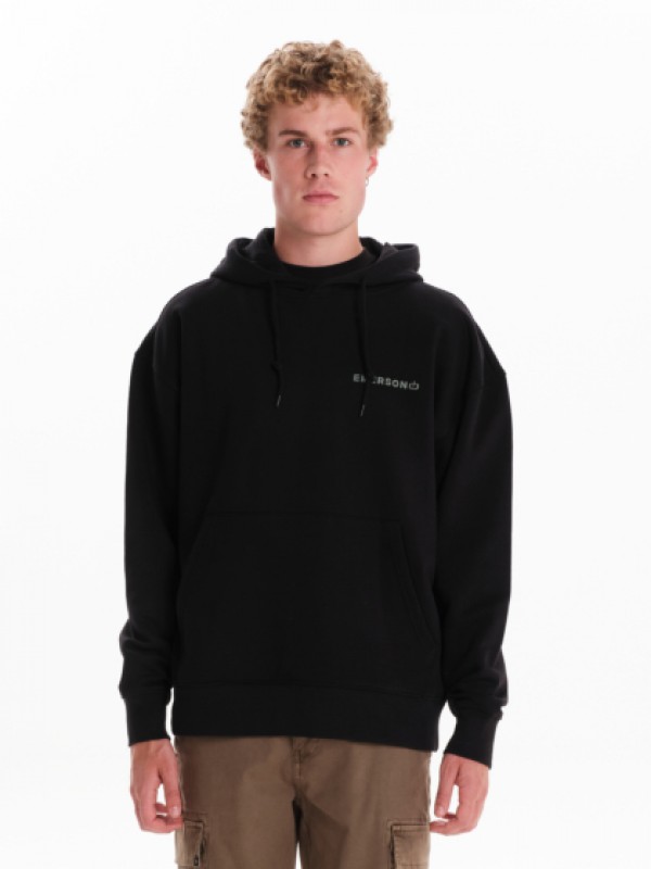 EMERSON ΑΝΔΡΙΚΟ OVERSIZED ΦΟΥΤΕΡ ΜΕ ΚΟΥΚΟΥΛΑ 242.EM20.50 Black