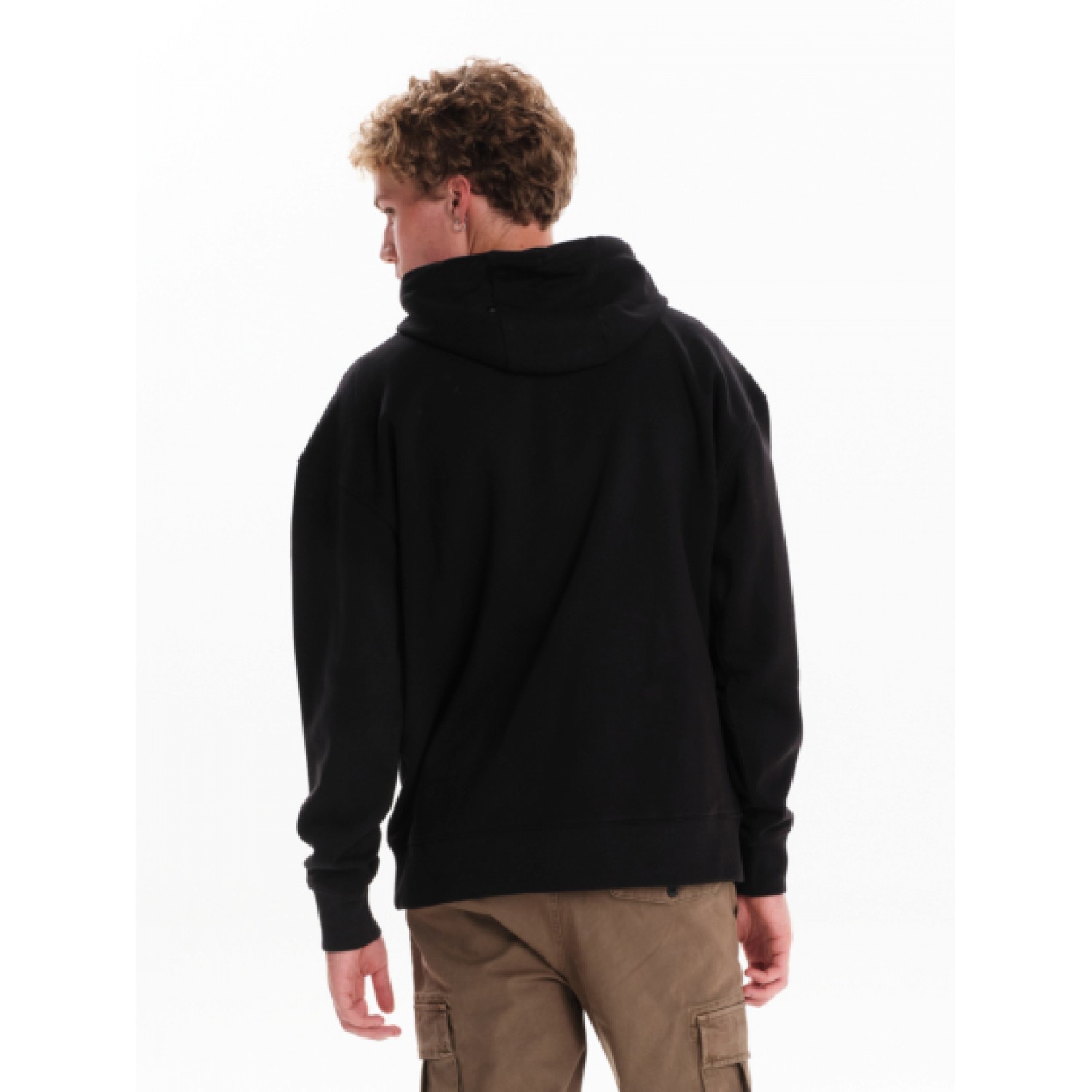 EMERSON ΑΝΔΡΙΚΟ OVERSIZED ΦΟΥΤΕΡ ΜΕ ΚΟΥΚΟΥΛΑ 242.EM20.50 Black