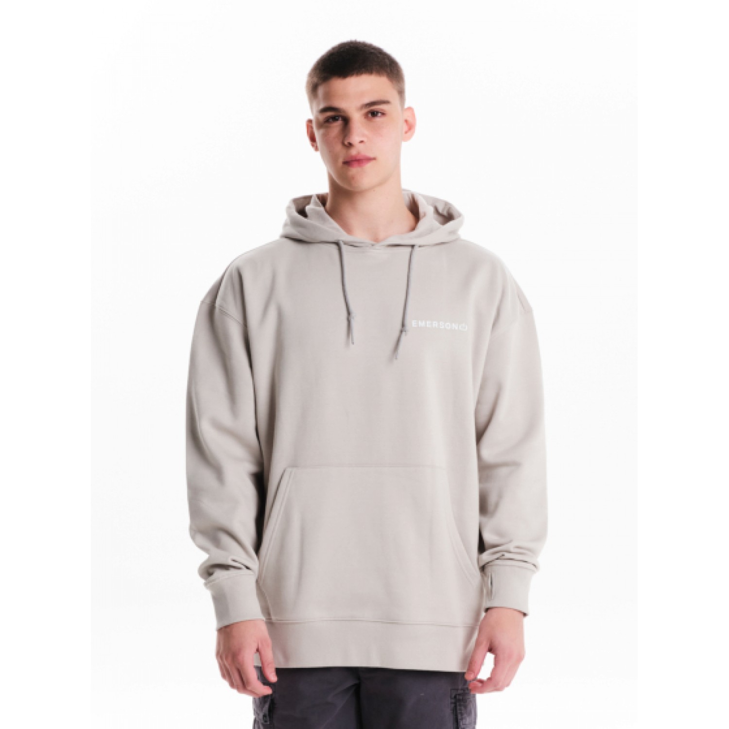 EMERSON ΑΝΔΡΙΚΟ OVERSIZED ΦΟΥΤΕΡ ΜΕ ΚΟΥΚΟΥΛΑ 242.EM20.50 Black