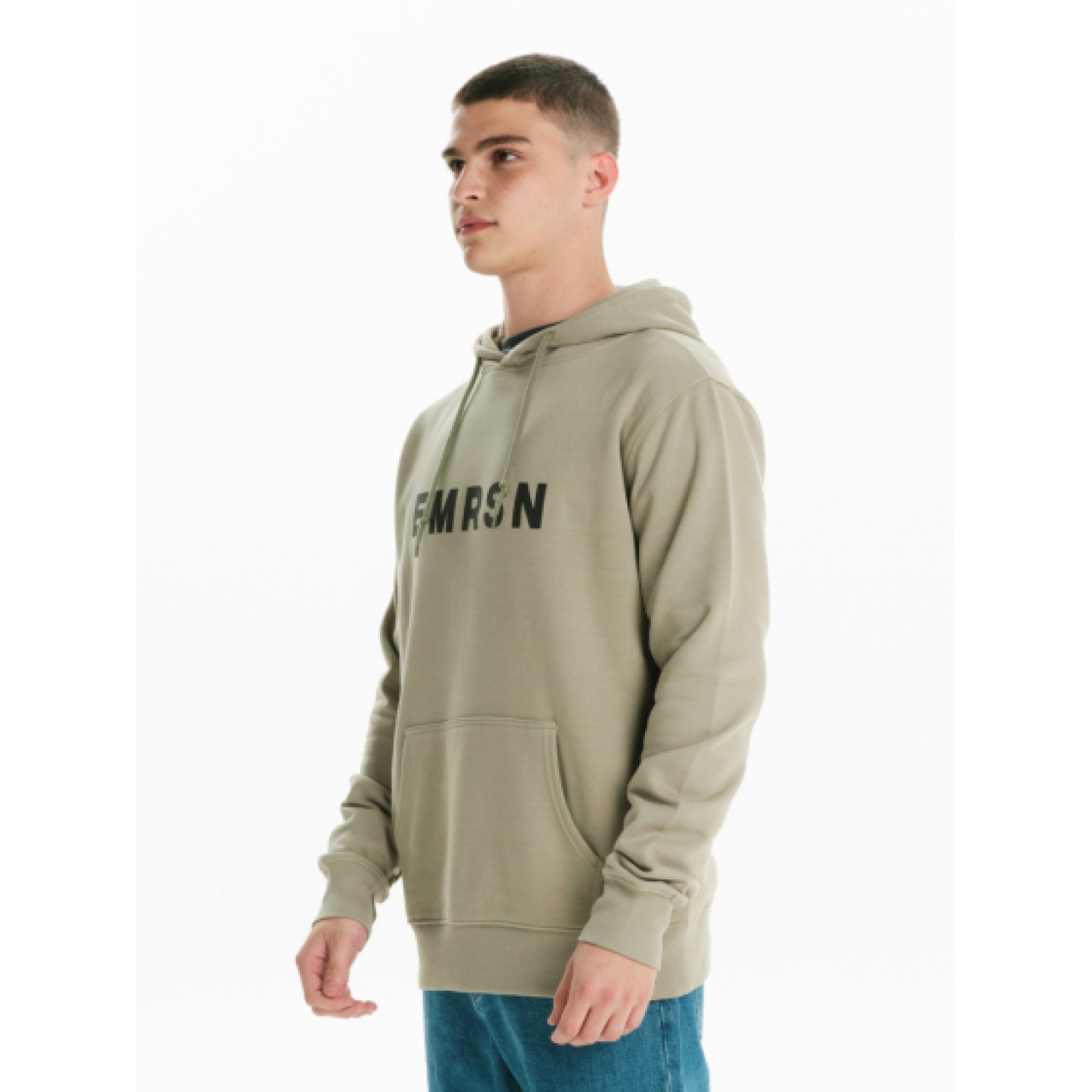 EMERSON ΑΝΔΡΙΚΟ ΦΟΥΤΕΡ ΜΕ ΚΟΥΚΟΥΛΑ 242.EM20.02 SMOKE GREEN