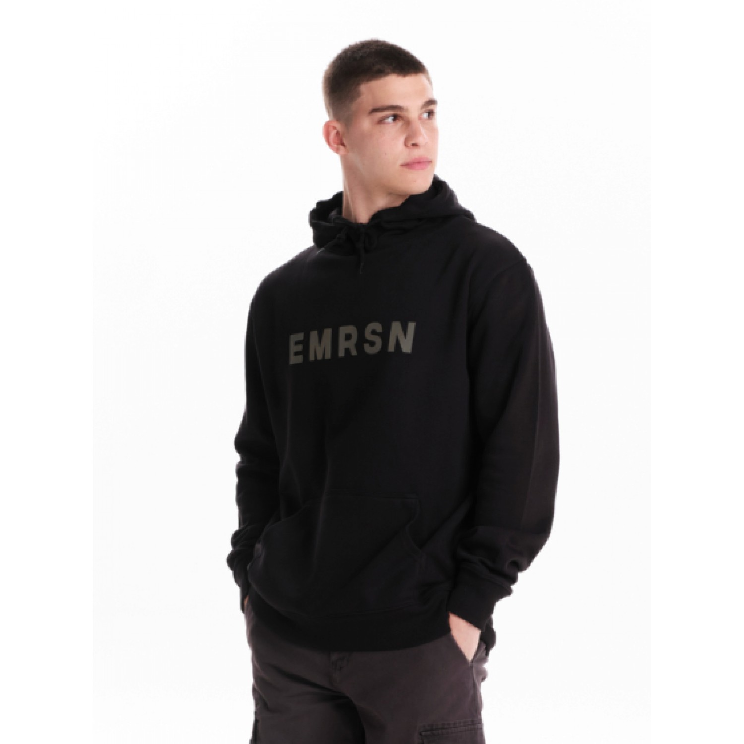 EMERSON ΑΝΔΡΙΚΟ ΦΟΥΤΕΡ ΜΕ ΚΟΥΚΟΥΛΑ 242.EM20.02 Black