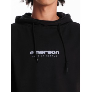 EMERSON ΑΝΔΡΙΚΟ ΦΟΥΤΕΡ ΜΕ ΚΟΥΚΟΥΛΑ 242.EM20.08 Black