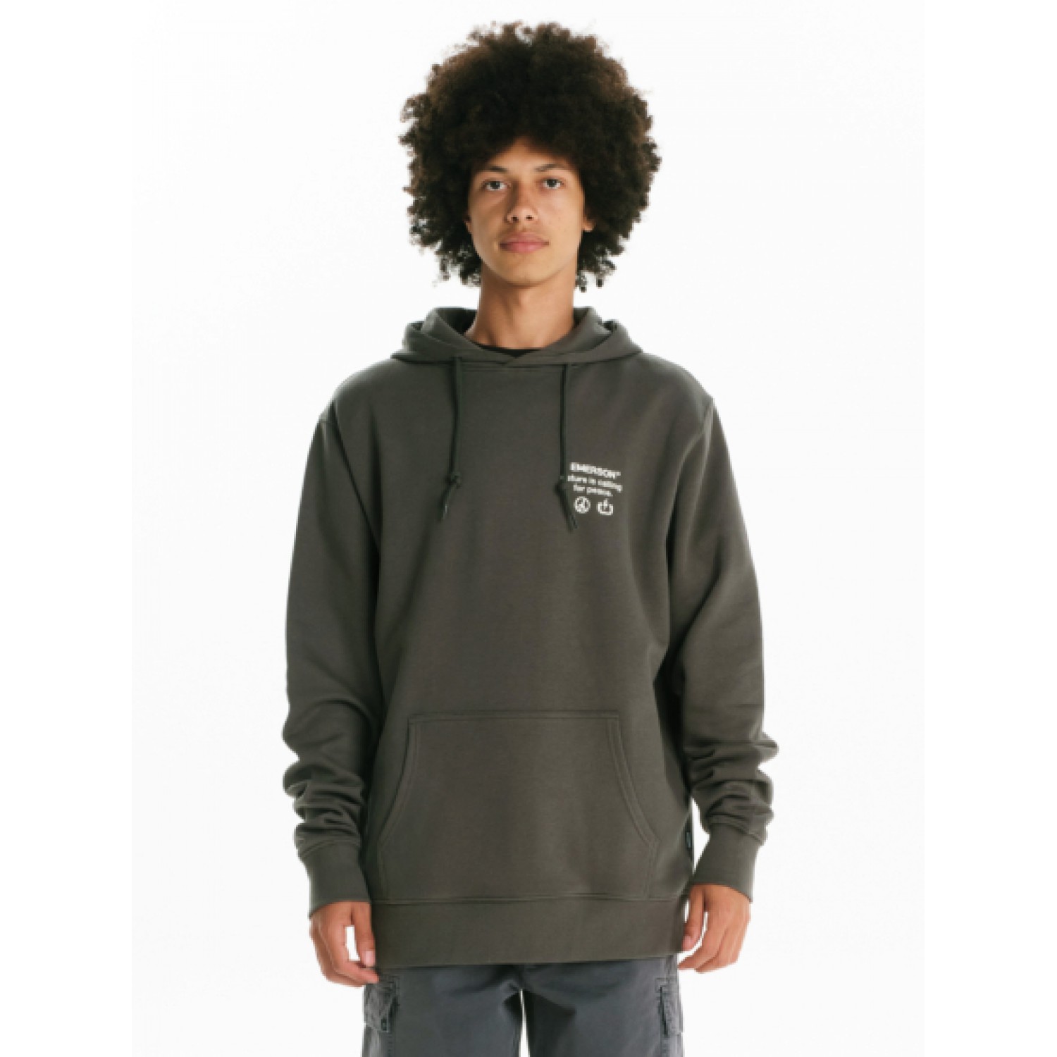 EMERSON ΑΝΔΡΙΚΟ ΦΟΥΤΕΡ ΜΕ ΚΟΥΚΟΥΛΑ 242.EM20.21 PINE GREEN