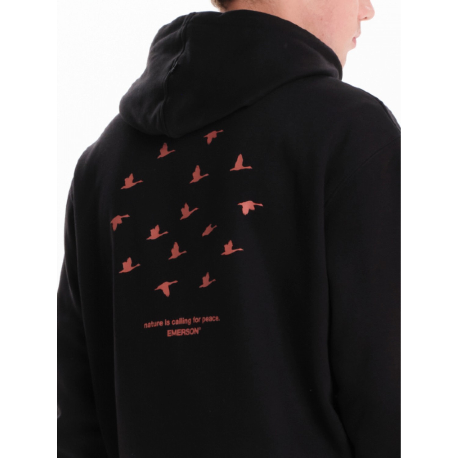 EMERSON ΑΝΔΡΙΚΟ ΦΟΥΤΕΡ ΜΕ ΚΟΥΚΟΥΛΑ 242.EM20.21 Black