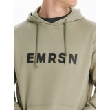 EMERSON ΑΝΔΡΙΚΟ ΦΟΥΤΕΡ ΜΕ ΚΟΥΚΟΥΛΑ 242.EM20.02 SMOKE GREEN 4