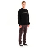 EMERSON Ανδρικό Φούτερ με Λαιμόκοψη Classic Crew Neck 252.EM20.03 Black 4