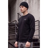 Life Style Butiken Ανδρική μακρυμάνικη φούτερ LS12481050 BLACK 2