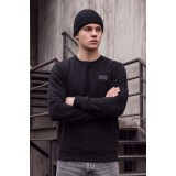 Life Style Butiken Ανδρική μακρυμάνικη φούτερ LS12481050 BLACK 3