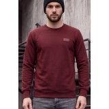 Life Style Butiken Ανδρική μακρυμάνικη φούτερ LS12481050 Burgundy 3