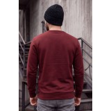 Life Style Butiken Ανδρική μακρυμάνικη φούτερ LS12481050 Burgundy 5