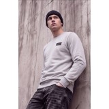 Life Style Butiken Ανδρική μακρυμάνικη φούτερ LS12481050 LIGHT GREY 3