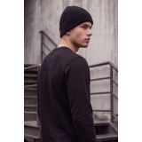 Life Style Butiken Ανδρική μακρυμάνικη φούτερ LS12681051 BLACK 4