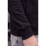 Life Style Butiken Ανδρικό Βαμβακερό Φούτερ Half-Zip με Όρθιο Γιακά και Τσέπες LS12681059 BLACK 6