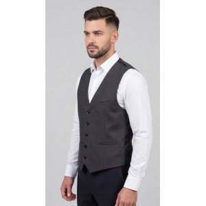 Life Style Butiken Ανδρικό Γιλέκο LS19909 Γκρι Ανθρακί
