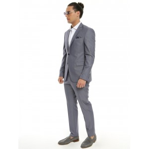 Ανδρικό κοστούμι σε Μπλε-Γκρι Alfio Tresor 1970