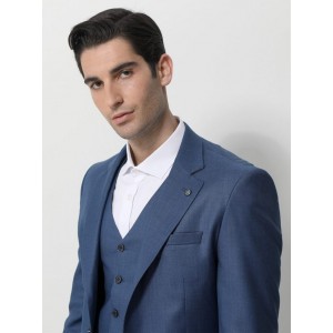 TRESOR Κοστούμι Με Γιλέκο ROMA 1698 Μπλε