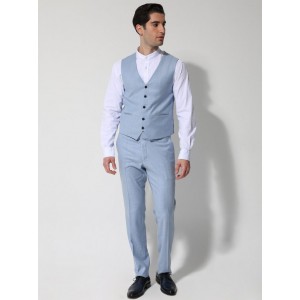 TRESOR Κοστούμι Με Γιλέκο ROMA 1698 Σιελ