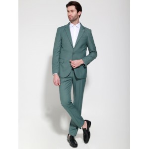 Life Style Butiken LS33-1614 Πράσινο Ανδρικό Κοστούμι Slim 