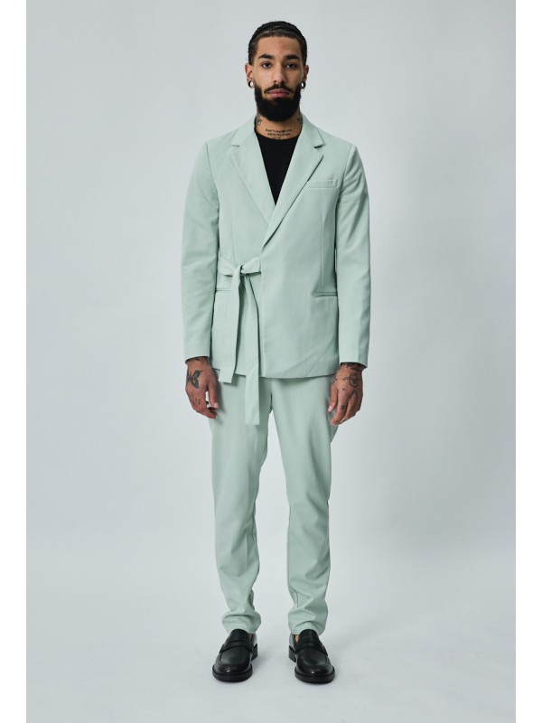 Life Style Butiken LSFSX212J3-11 Green Ανδρικό Κοστούμι Slim Fit