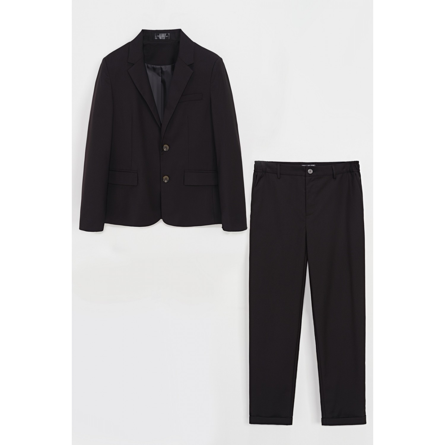 Life Style Butiken Ανδρικό Κοστούμι Slim Fit LS1FSX2125121 Black 