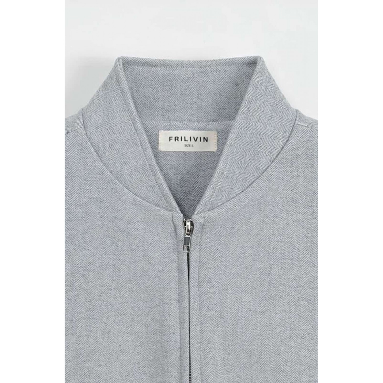 Life Style Butiken Σετ Υφασμάτινο παντελόνι με Jacket LS124M234 Γκρι