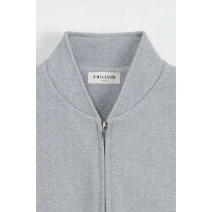 Life Style Butiken Σετ Υφασμάτινο παντελόνι με Jacket LS124M234 Γκρι