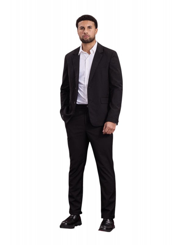 Life Style Butiken Ανδρικό Κοστούμι Slim Fit LS1FSX2125121 Black 