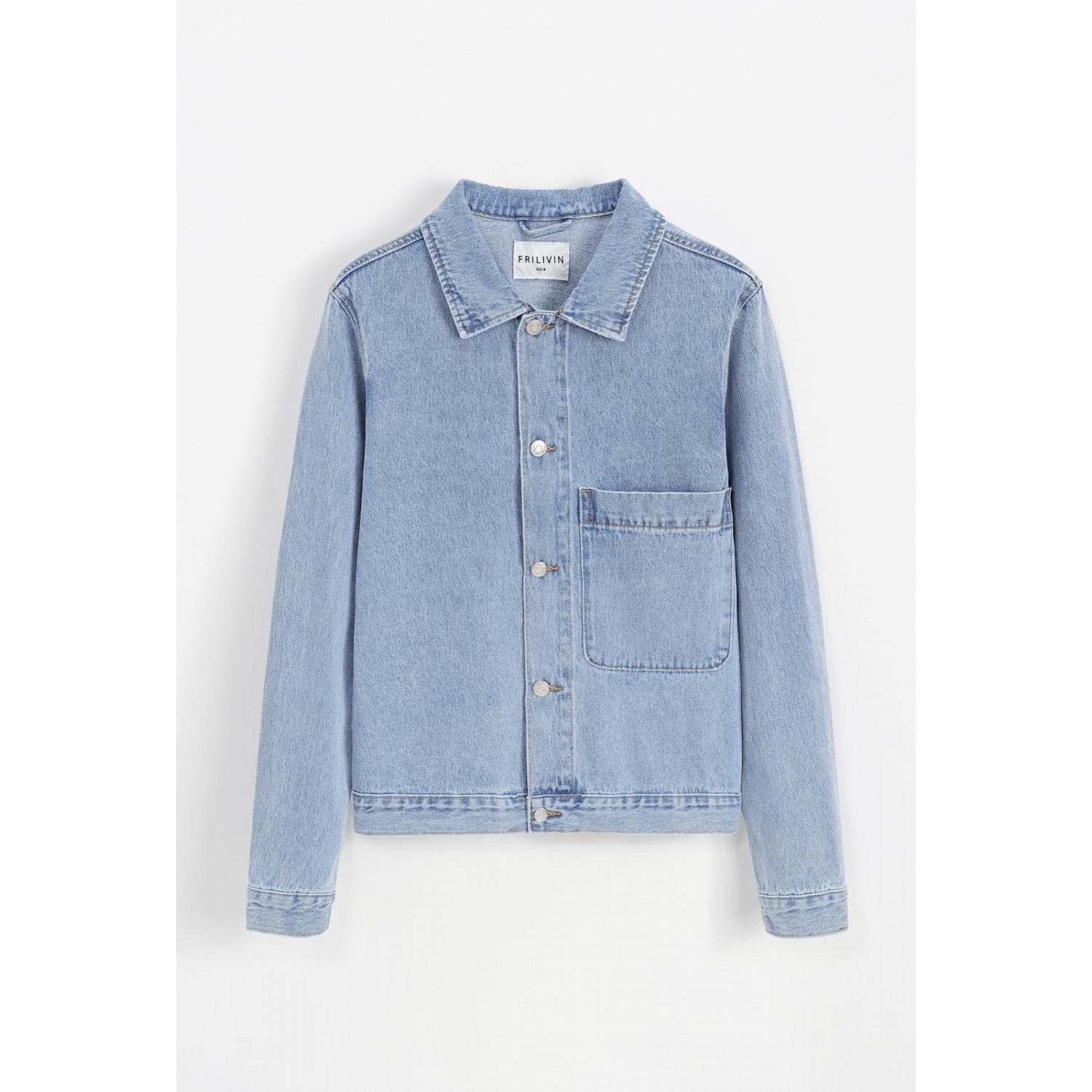 Life Style Butiken Σετ Jean παντελόνι με Jean jacket LS149631 Μπλε