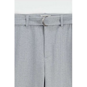 Life Style Butiken Σετ Υφασμάτινο παντελόνι με Jacket LS124M234 Γκρι