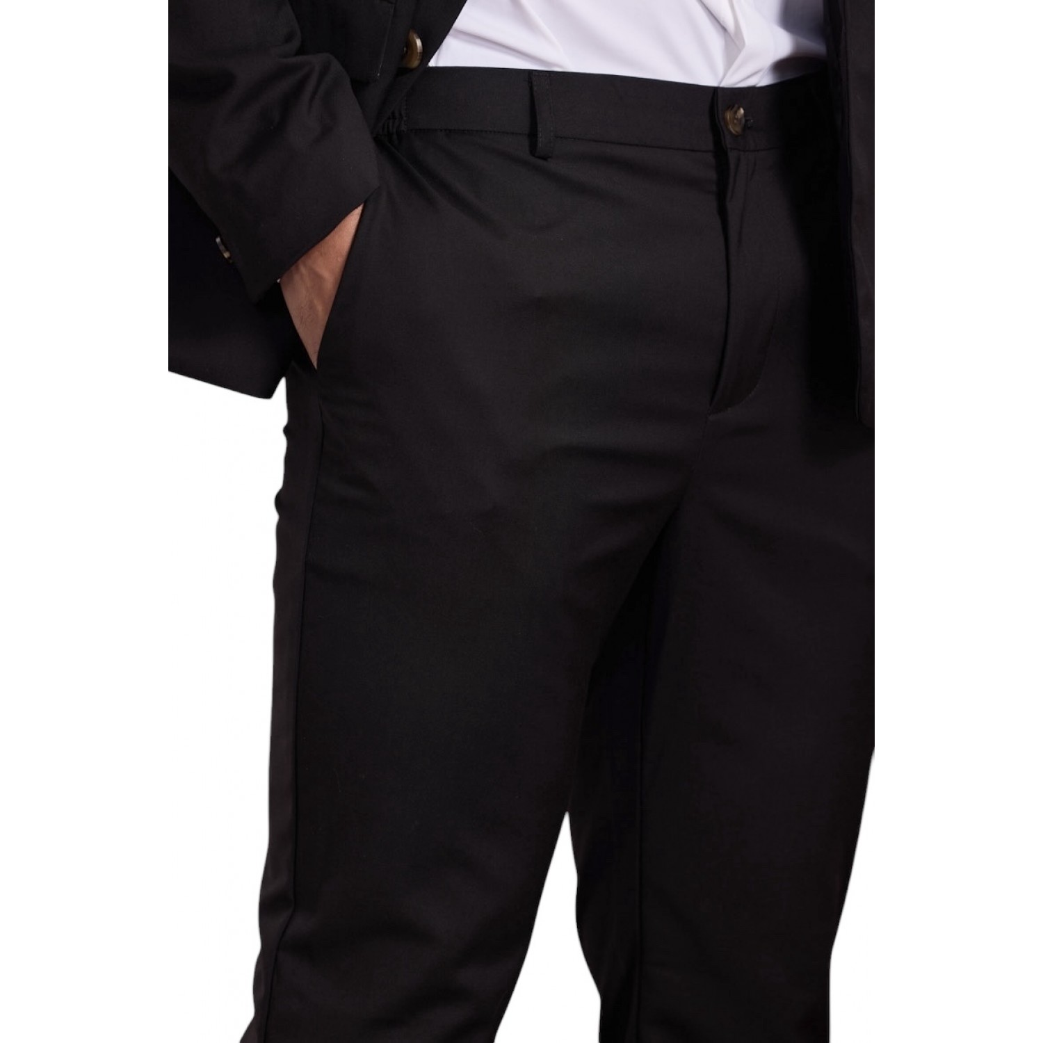 Life Style Butiken Ανδρικό Κοστούμι Slim Fit LS1FSX2125121 Black 