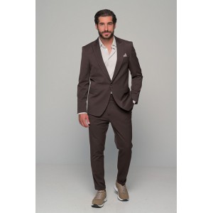 Life Style Butiken Ανδρικό Κοστούμι LS11181/136 ΚΑΦΕ