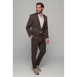 Life Style Butiken Ανδρικό Κοστούμι LS11181/136 ΚΑΦΕ