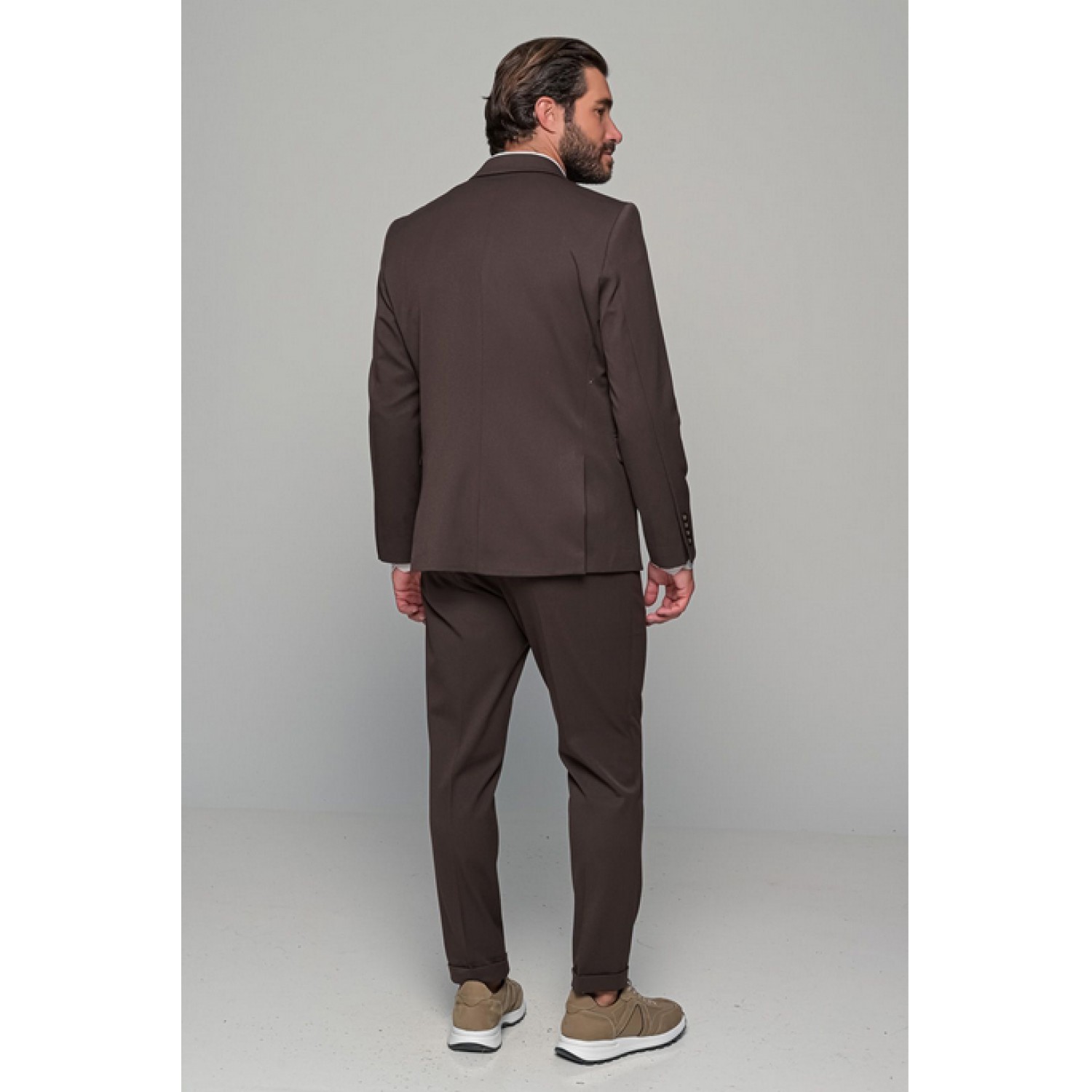 Life Style Butiken Ανδρικό Κοστούμι LS11181/136 ΚΑΦΕ